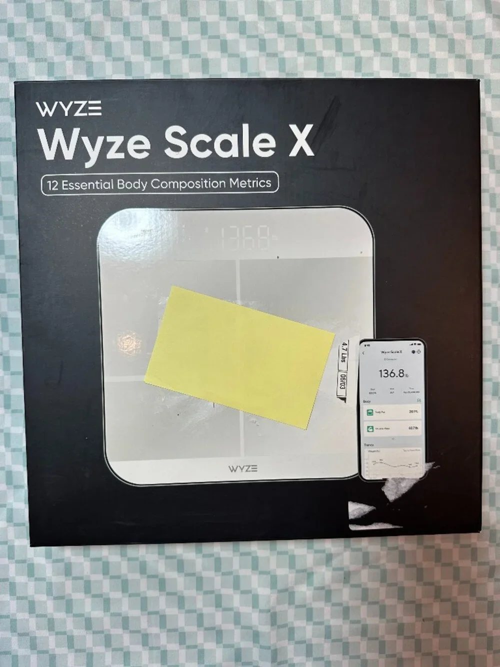 Wyze Digital Bathroom Scale for Body Weight and Body Mass Composition